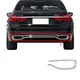 후면 범퍼 밝은 스트립 배기 포트 트림 스트립, BMW 7 시리즈 730Li 740 750 2016 2017 2018 2019